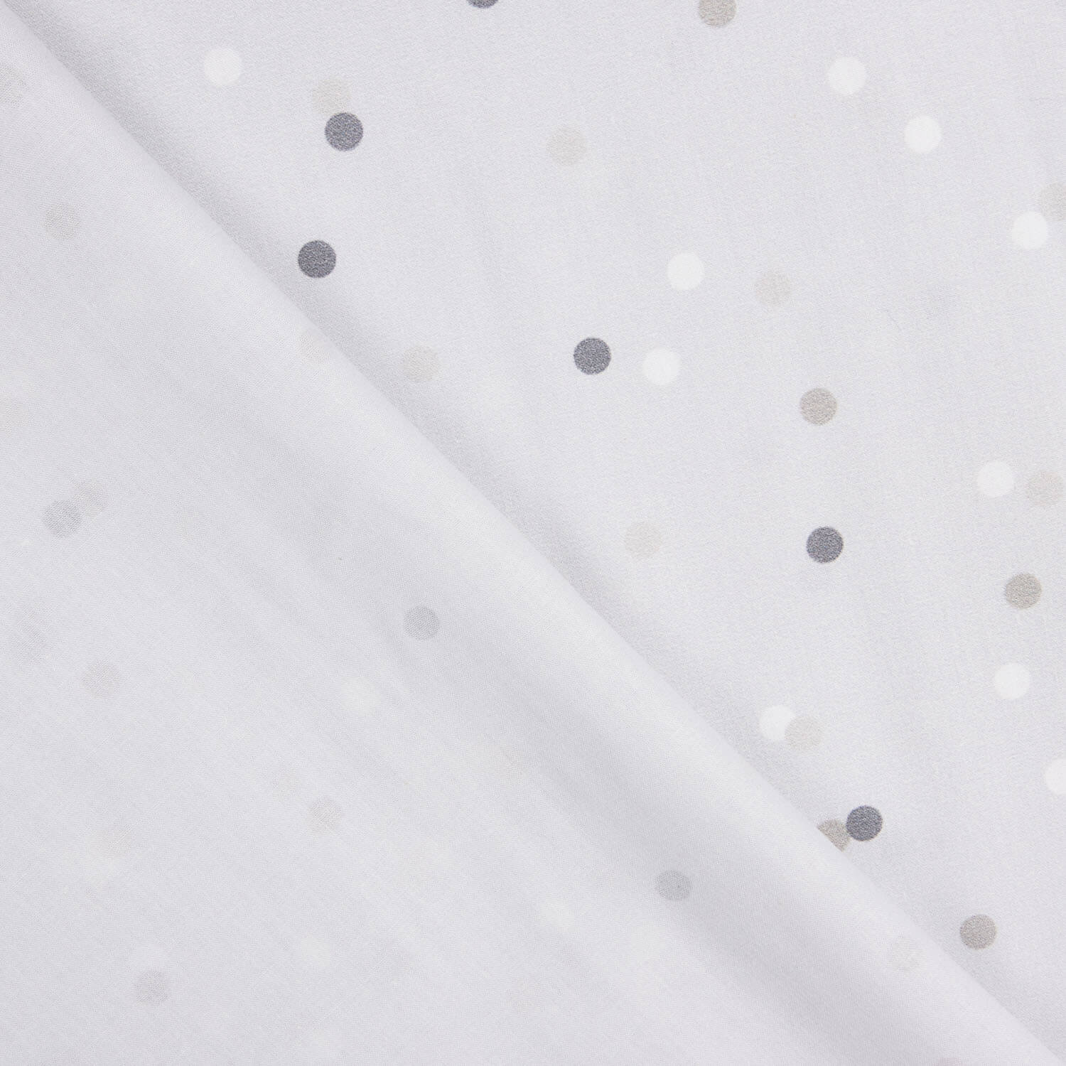 Percal estampado Confeti cinzento - Ribes y Casals