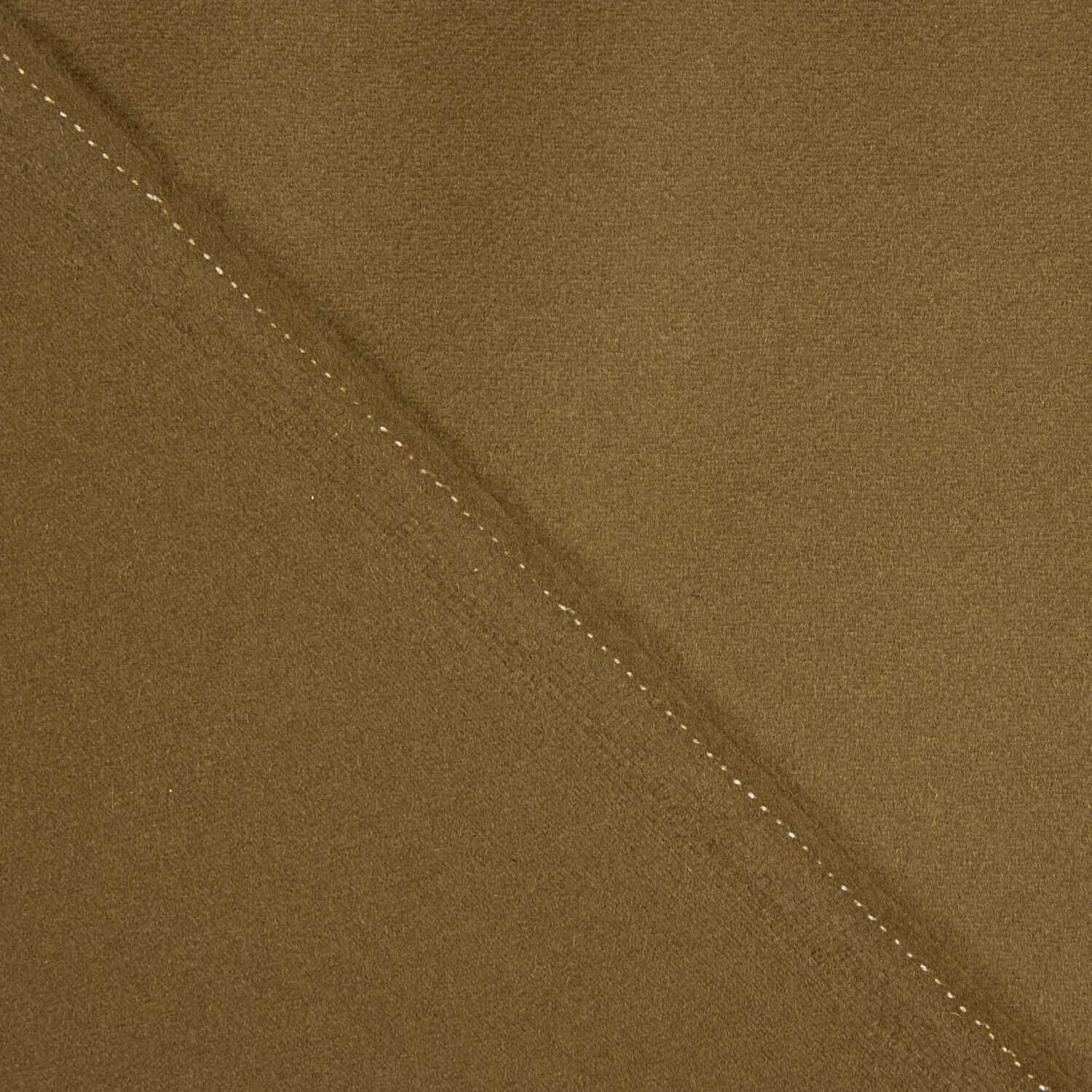 Casaco de lã 100% lisa castanha - Ribes y Casals