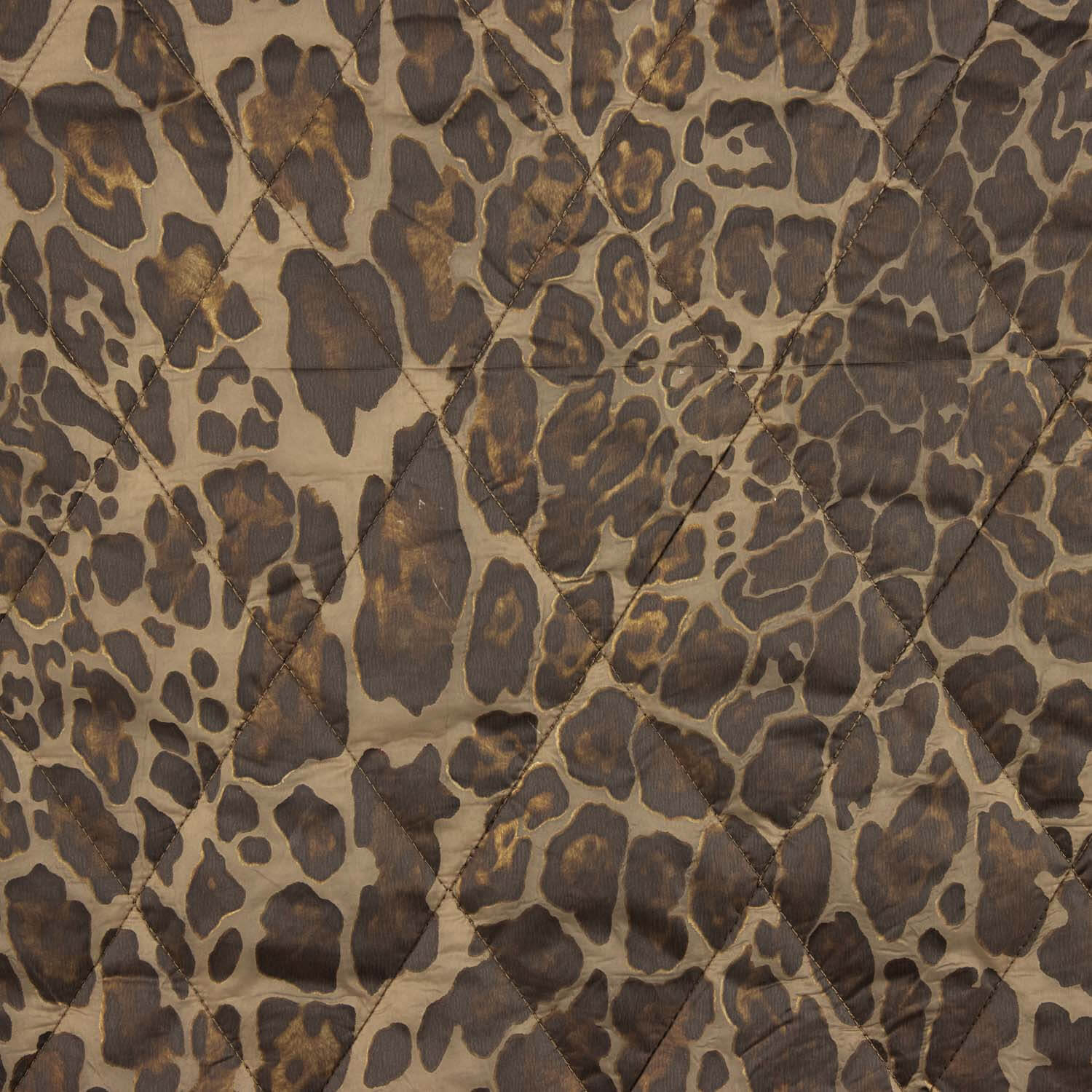 Manta leve dupla face com animal print e ocre - Ribes y Casals