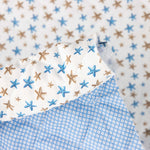 Almofadada Popelina Estrelas e Bolinhas Azul - Ribes y Casals