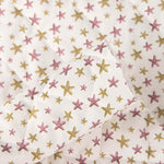 Colcha de Popelina Estrelas Rosas - Ribes y Casals