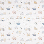 Percal estampado com veículos infantis - Ribes y Casals