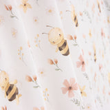 Percal estampado floral com abelhas - Ribes y Casals