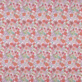 Percal estampado com padrão floral rosa - Ribes y Casals