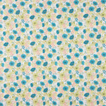 Percal Estampado Floral Turquesa - Ribes y Casals