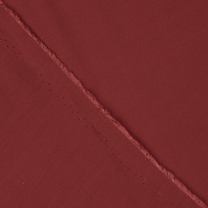 Tecido de algodão acetinado vermelho - Ribes y Casals