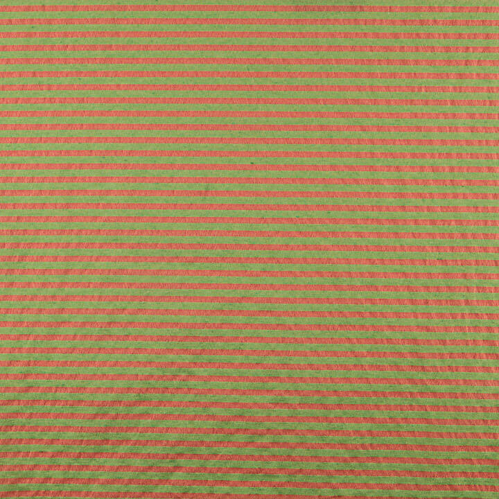 Bámbula Leve com Riscas Bicolor em Coral e Verde - Ribes y Casals
