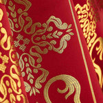 Brocado Barroco Vermelho Ouro - Ribes y Casals