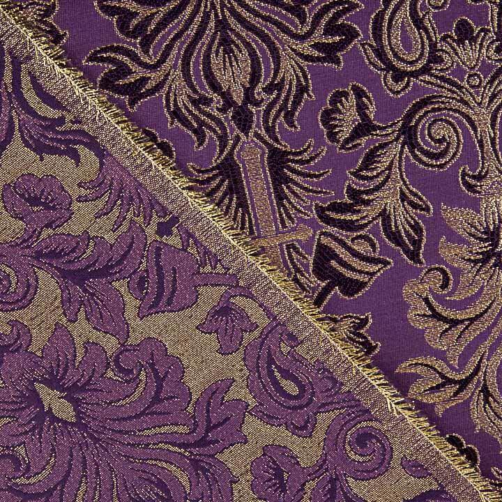 Brocado Versailles Ametista e Ouro - Ribes y Casals
