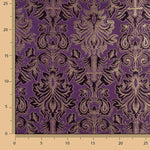 Brocado Versailles Ametista e Ouro - Ribes y Casals