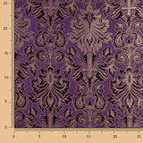 Brocado Versailles Ametista e Ouro - Ribes y Casals