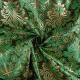 Brocado Versalhes Verde e Dourado - Ribes y Casals