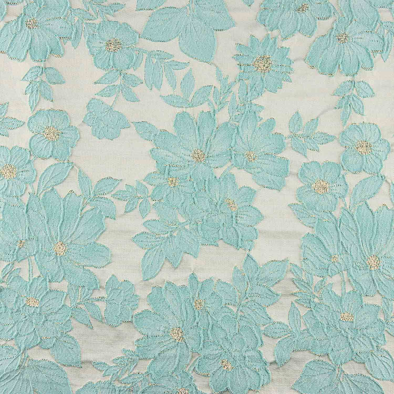 Brocado Floral Água - Ribes y Casals