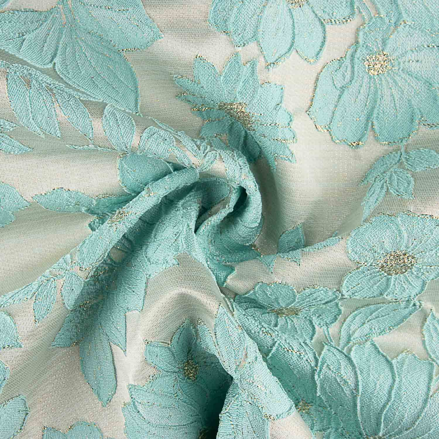 Brocado Floral Água - Ribes y Casals