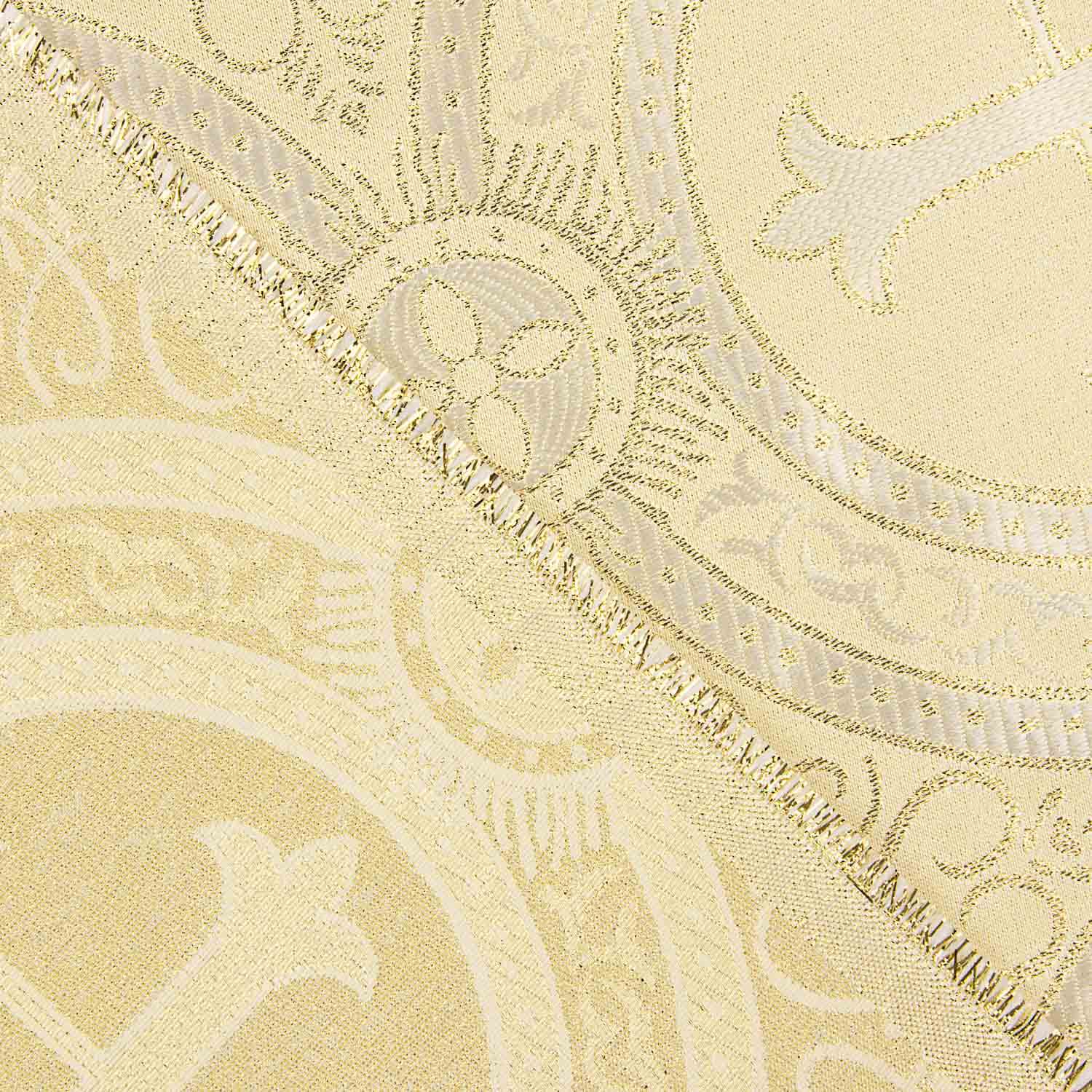 Brocado Litúrgico Cruzes Douradas - Ribes y Casals