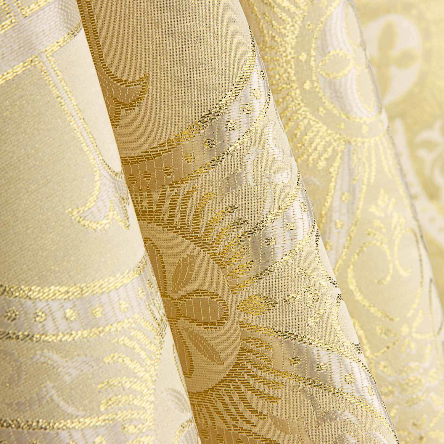 Brocado Litúrgico Cruzes Douradas - Ribes y Casals