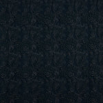 Brocado Oceano Imperial Azul-marinho Prateado - Ribes y Casals