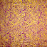 Jacquard Morada com Lurex de Caxemira Dourado - Ribes y Casals
