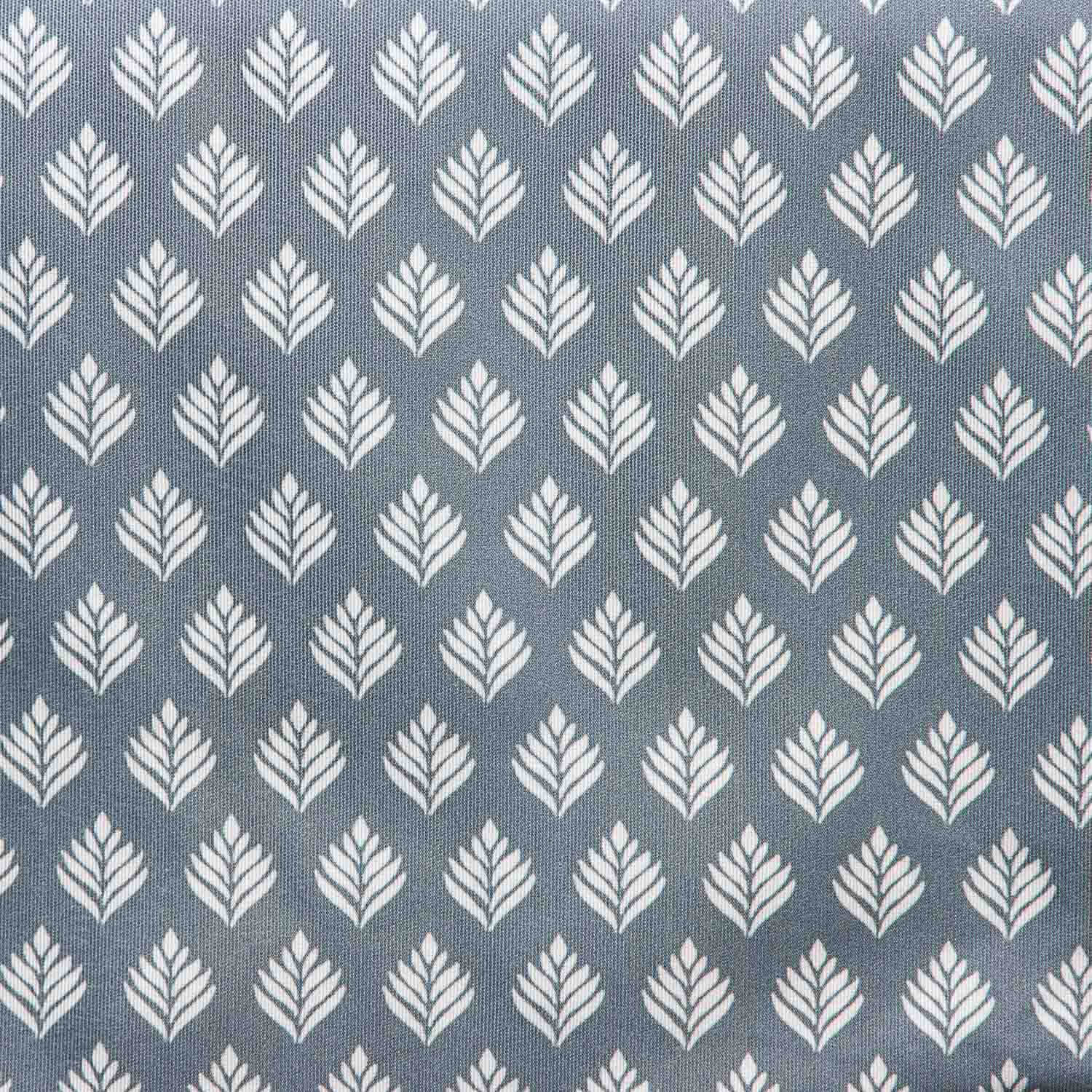 Toalha de mesa resistente a manchas Leaf Cinza Azulado - Ribes y Casals