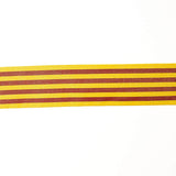 Fita com bandeira catalã e lurex - Ribes y Casals