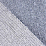Gaze Dupla Chambray Azul Denim - Ribes y Casals