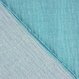 Gaze Dupla Chambray Azul Turquesa - Ribes y Casals