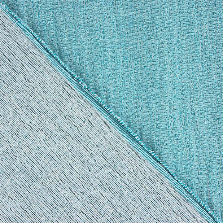 Gaze Dupla Chambray Azul Turquesa - Ribes y Casals