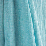 Gaze Dupla Chambray Azul Turquesa - Ribes y Casals