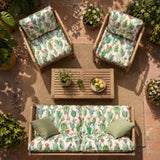 Lona estampada Cactus Aquarela - Ribes y Casals