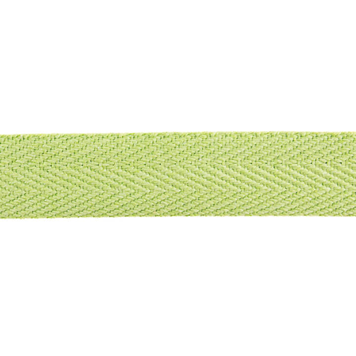 Fita de espinha de algodão 30 mm verde-limão - Ribes y Casals