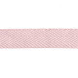 Fita de espinha de algodão 30 mm rosa suave - Ribes y Casals