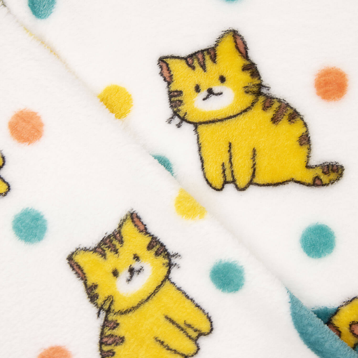 Coralina Dupla Face Gatinhos Multicoloridos - Ribes y Casals