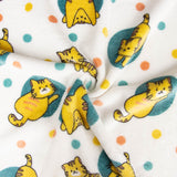 Coralina Dupla Face Gatinhos Multicoloridos - Ribes y Casals