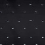 Seda Viscose Estampado Minimal Preto - Ribes y Casals