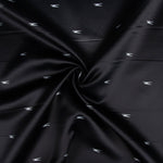 Seda Viscose Estampado Minimal Preto - Ribes y Casals