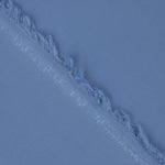 Crepe fino de tecido de viscose azul - Ribes y Casals
