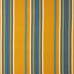 Viscose Crepe às Riscas Mostarda e Azul - Ribes y Casals