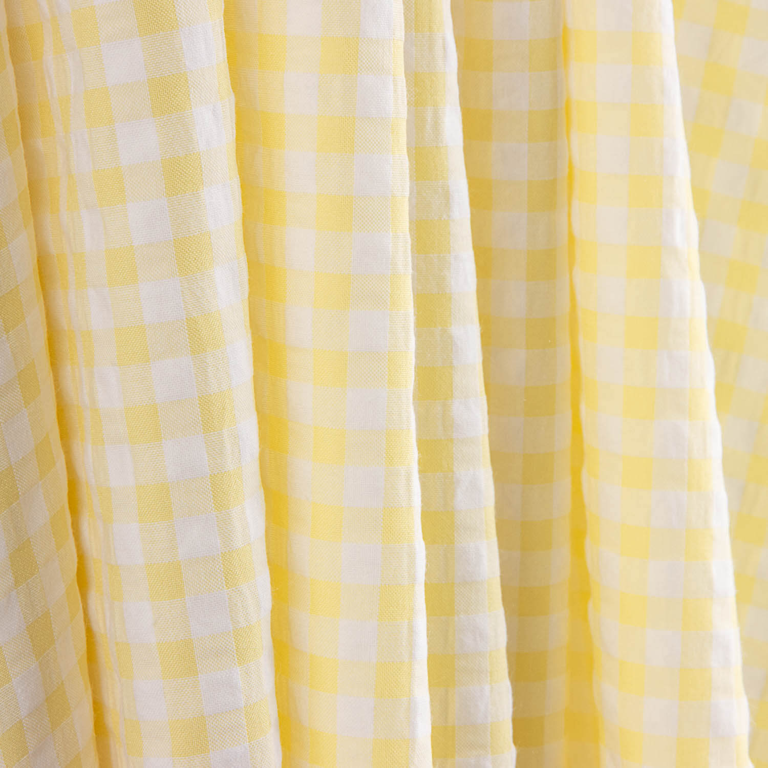 Seersucker Quadrados Amarelos - Ribes y Casals