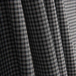 Xadrez Ventana Luto Triplo Linha Preto Branco - Ribes y Casals