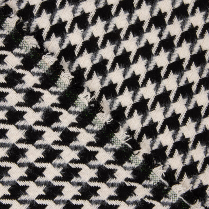 Tweed de lã Chelsea com padrão «pé-de-galo» - Ribes y Casals