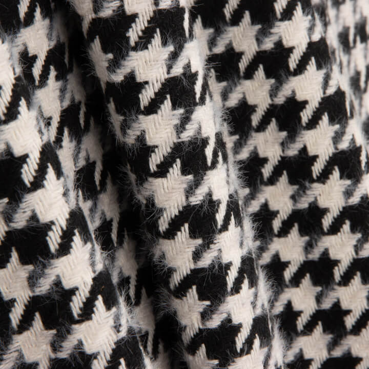 Tweed de lã Chelsea com padrão «pé-de-galo» - Ribes y Casals