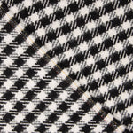 Tweed de lã tecido Oxford branco e preto - Ribes y Casals
