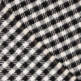 Tweed de lã tecido Oxford branco e preto - Ribes y Casals