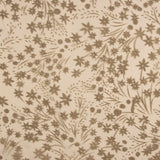 Devoré floral em tons de bege sobre chiffon - Ribes y Casals