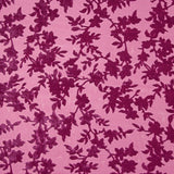 Devoré floral fúcsia sobre chiffon - Ribes y Casals