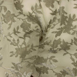 Devoré Floral Verde sur chiffon - Ribes y Casals