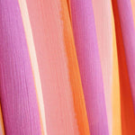 Retalho de viscose bambula estampado com riscas multicoloridas suaves - Várias medidas x largura de 130 cm - Ribes y Casals