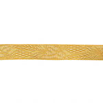Galão Tecido Metalizado Dourado Ref. 418 – Largura 25 mm - Ribes y Casals