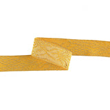 Galão Tecido Metalizado Dourado Ref. 418 – Largura 25 mm - Ribes y Casals