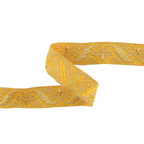 Galão Tecido Metalizado Dourado Ref. 428 – Largura 25 mm - Ribes y Casals